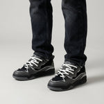Męskie sneakersy chunky – masywna podeszwa z wyraźnym bieżnikiem – zdjęcie 2