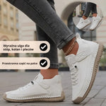 Damskie buty codzienne o szerokim kroju – miękka podeszwa – zdjęcie 5