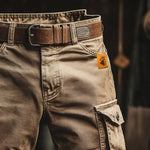 Męskie szorty outdoorowe – lekkie, z elastycznym pasem – zdjęcie 2