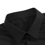 Męska koszula slim fit z długim rękawem – przewiewna, niegnąca się – zdjęcie 12