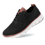 Męskie sneakersy z dzianiny – lekkie, z amortyzującą podeszwą – zdjęcie 2